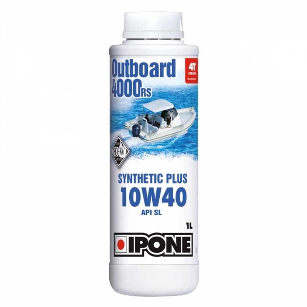 Моторное масло Ipone Outboard 4000 RS (4T, 10W40, синтетика)