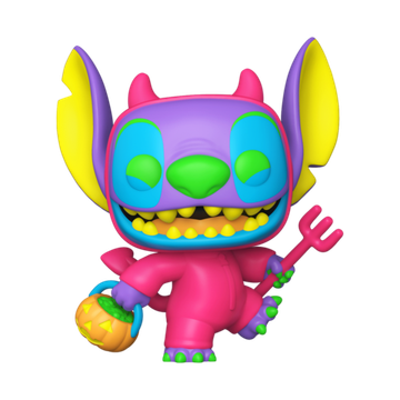 Фигурка Funko POP! Disney Lilo & Stitch Devilish Stitch (BLKLT) Chase (Exc) (1701)