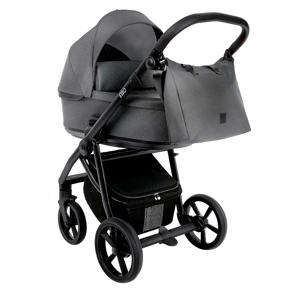 ROAN Коляска 2 в1 Esso Grey/Black