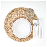 Салфетка для сервировки IKEA SOARÉ (СОАРЕ), Водяной гиацинт, 37 см
