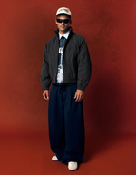 Мужская клетчатая куртка на молнии, арт. 2600/140 - BERSHKA