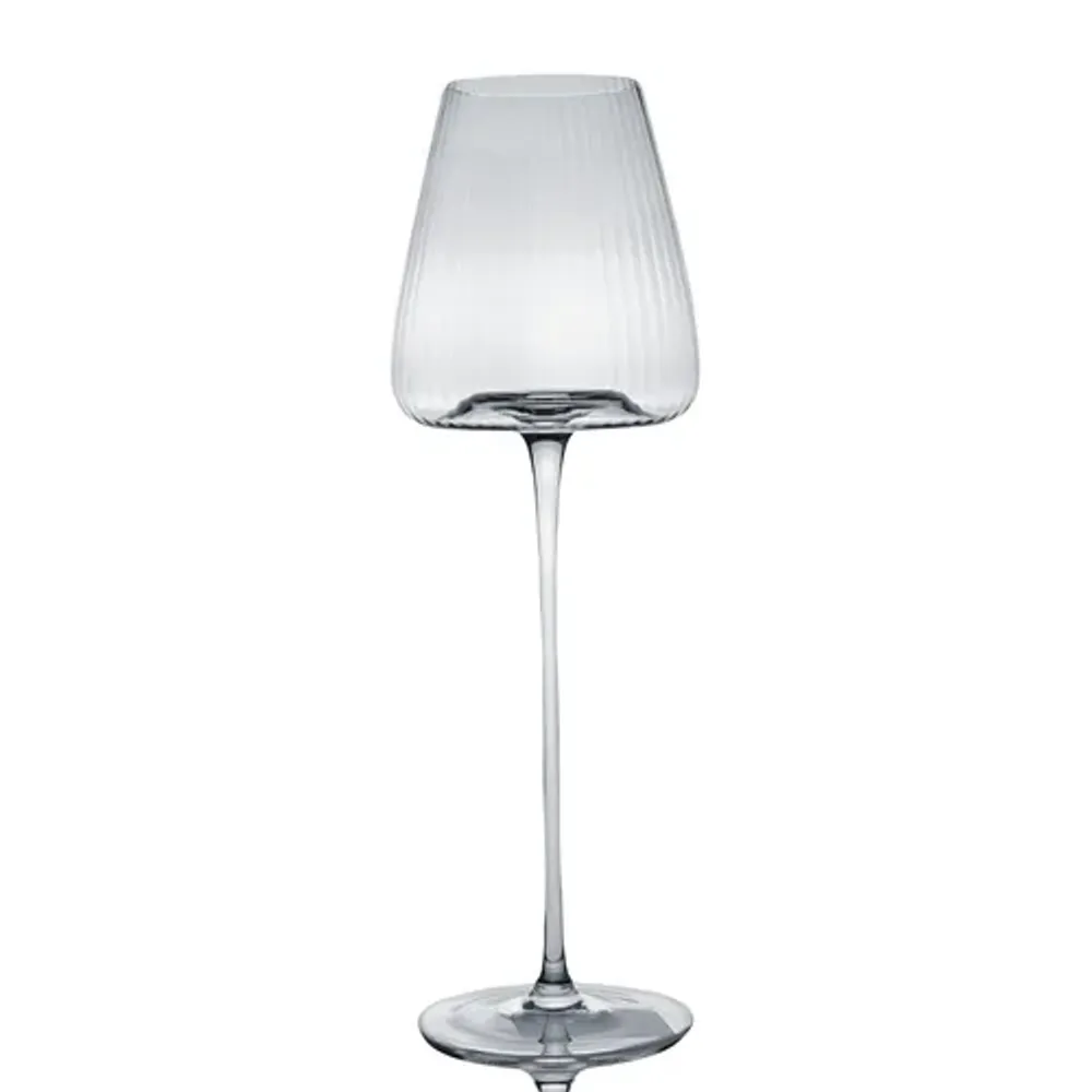 Бокал для вина 410 мл "Zie Optical" d 8,9/5,4 см h27 см оптические грани P.L. - BarWare [4]