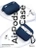 Чехол для Airpods Pro Gurdini прорезиненный soft touch c карабином Темно Синий