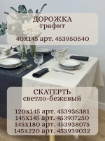 Салфетки тканевые для сервировки стола лен хлопок 35х35