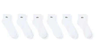 Теннисные носки Lacoste Socks 6P - white