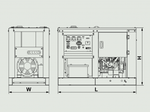 Дизельный генератор Yanmar YEG 150 DTHS-5B — Фото №2 