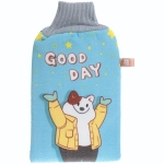 Мочалка-варежка для тела «Ultramarine - Good Day», цвет голубой, 15*22см, Zip пакет