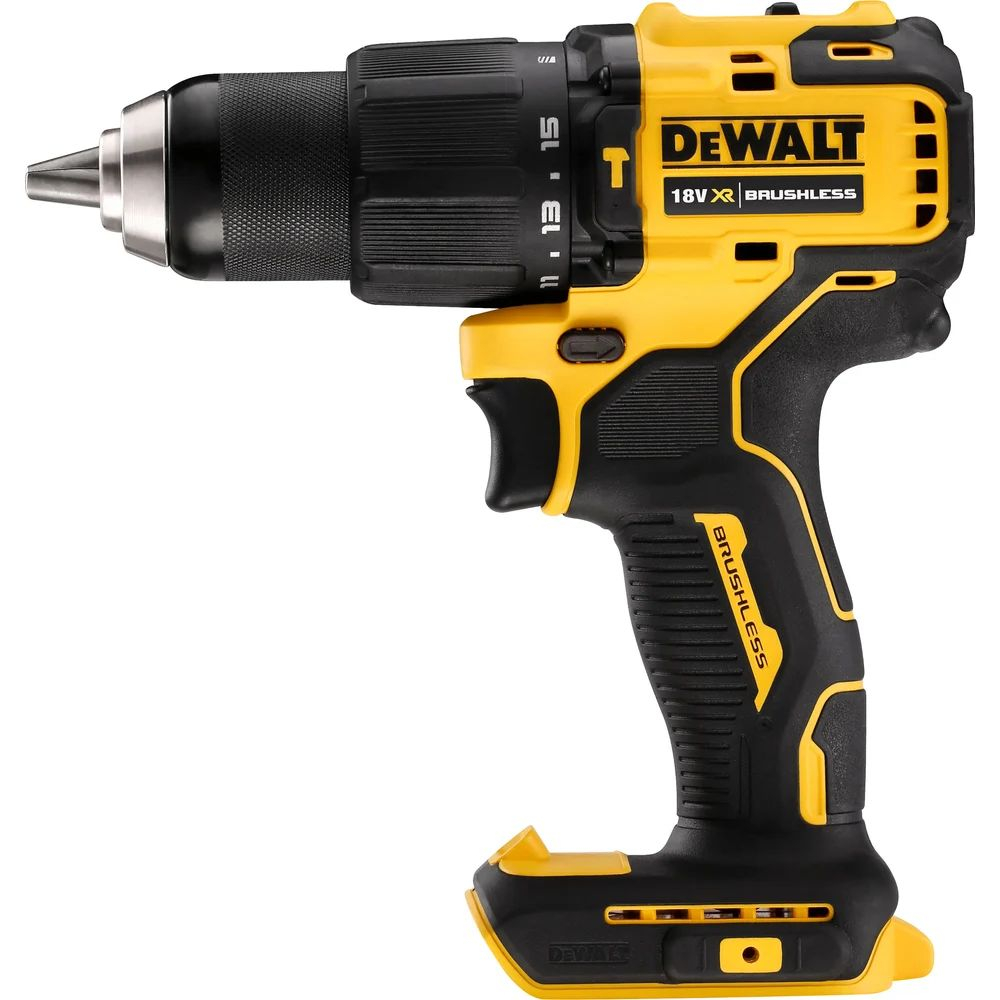 Dewalt Аккумуляторная ударная дрель-шуруповерт DCD709D2T, 18 В, 1650 об/мин, 28050 уд/мин, с 2 АКБ 2 Ач и ЗУ, в кейсе TSTAK () DCD709D2T-QW