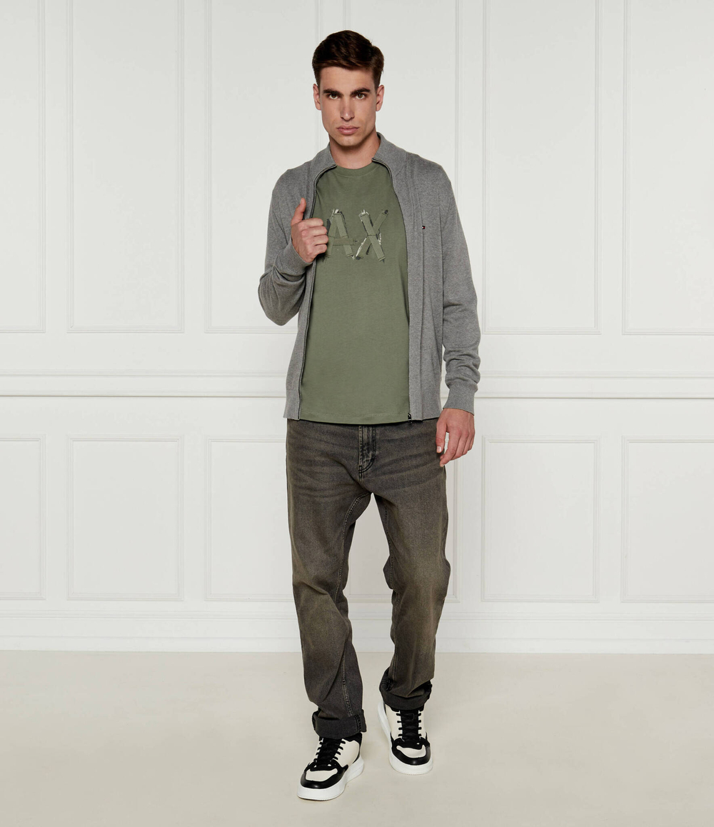 Футболка Armani Exchange - оливковый(6DZTHN ZJLFZ)