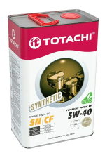 TOTACHI NIRO LV SN/CF 5W40 МАСЛО МОТОРНОЕ 4Л