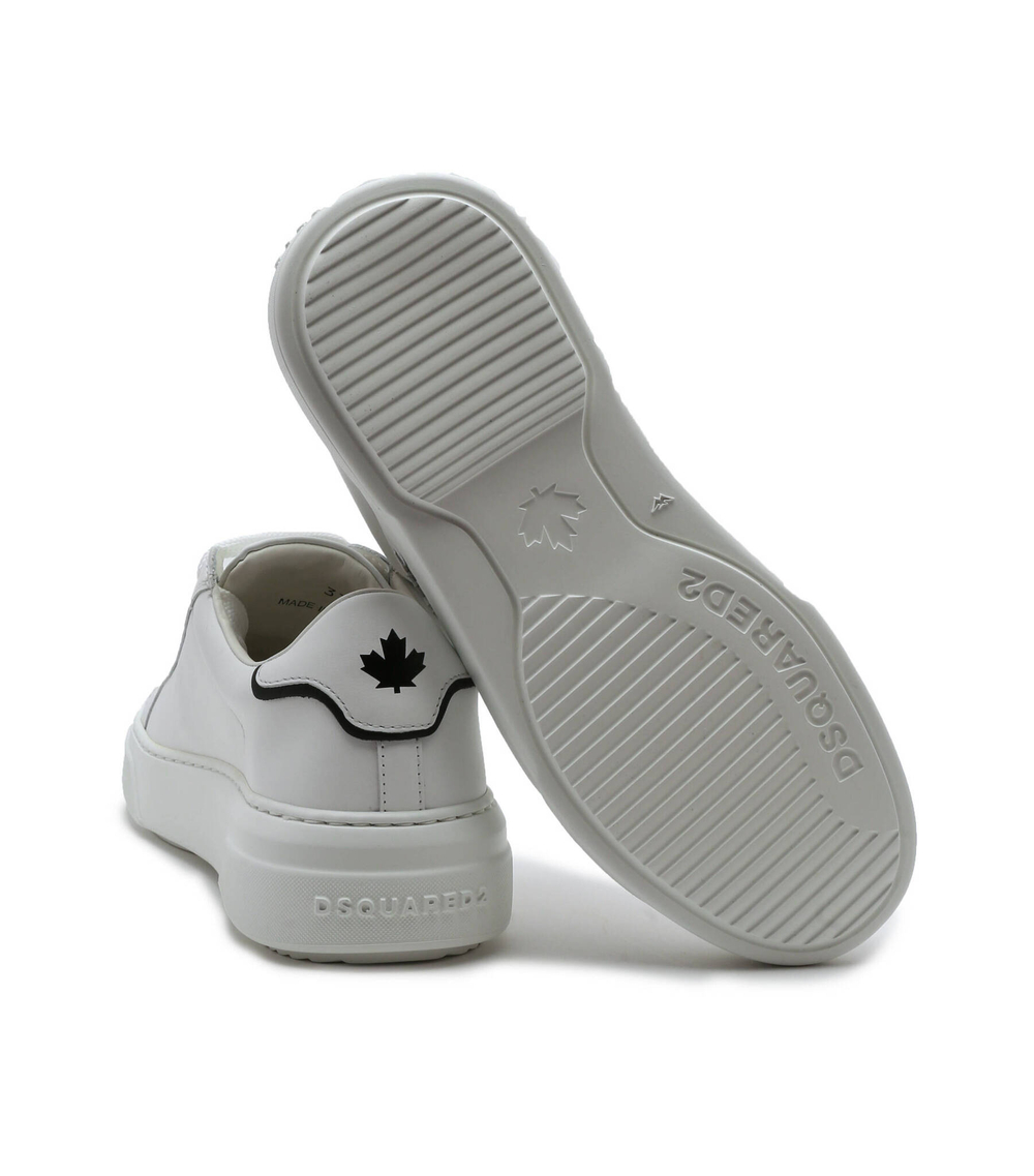 Кожаные кроссовки Dsquared2 - белый(SNW0233 01500001)