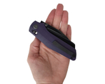 Складной нож TuoTown Sor, сталь T10S PVD, рукоять G10 purple, Titanium TC4, арт.TPW-SOR-B