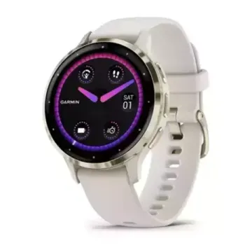 Смарт-часы Garmin VENU 3S ivory case and silicone band 010-02785-04