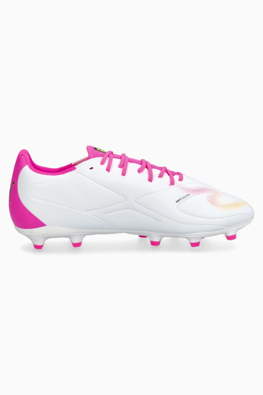Бутсы Puma King 20 Match FG/AG Junior - белый