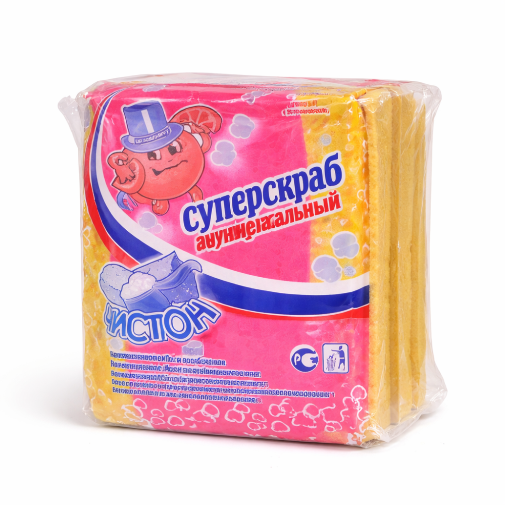 Мочалка Суперскраб банная