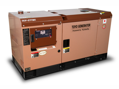 Дизельный генератор TOYO TKV 27 TBS