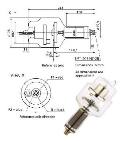 Рентгеновская трубка SV150/22/54 -V