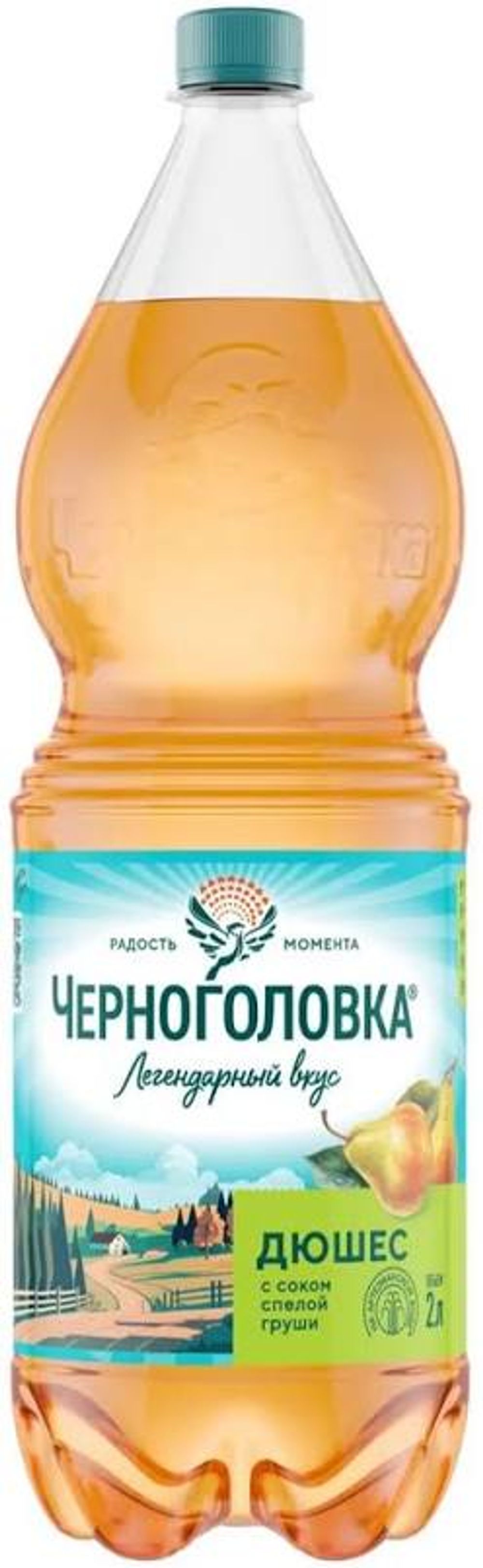 Лимонад Черноголовка Дюшес Холодный розлив 2 л