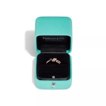 Кольцо из розового золота с бриллиантами, Tiffany 💠 Knot - Единственное в наличии