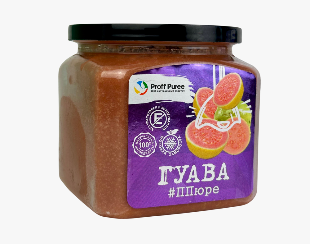 Пюре фруктовое Proff Puree ГУАВА 500 гр. замороженное