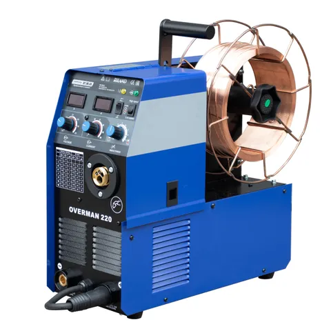 Сварочный полуавтомат инверторный 220 А AuroraPRO OVERMAN 220, MOSFET, 7236183