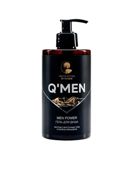 Мужской гель для душа QMEN Men Power 410мл, блок 6шт.