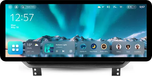 Магнитола для Mitsubishi Outlander 4 2021+ (штатная КЗВ) - Teyes CC4 монитор 12.3" 2K QLED + рамка 10, Android 14, Быстрейшая, Snapdragon 680, DSP, CarPlay, 4G SIM-слот