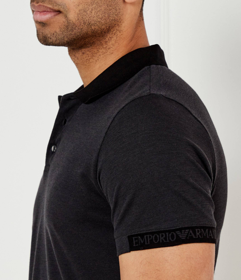 Поло Emporio Armani - черный(EM000571 AF12330)