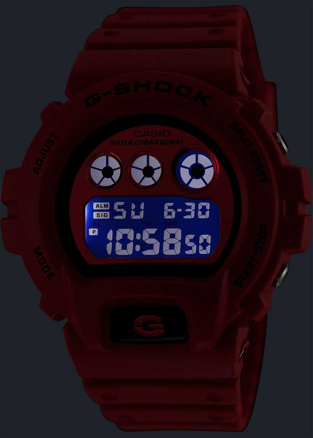 Часы Casio DW-6900RRB-4