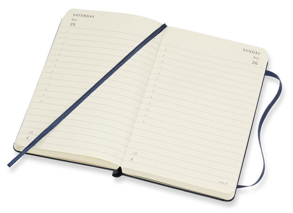 Ежедневник Moleskine Classic Daily Pocket синий сапфир (DHB2012DC2)