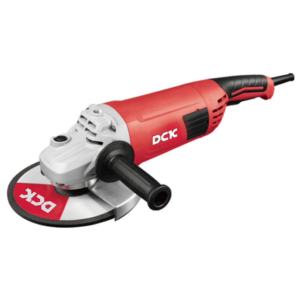 DCK (KSM05-230) Машина шлифовальная угловая, 2800Вт, 230мм, плавный пуск, для тяжелых работ, пылезащита