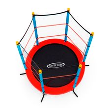 Батут детский DFC SMRKIDS 55&amp;quot; с сеткой, RED