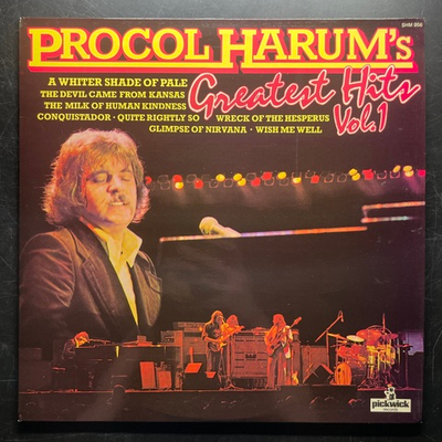 Procol Harum ‎– Greatest Hits Vol. 1 (Англия 1978г.)