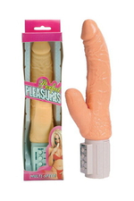 Ротационный вибратор Penetrating Pleasures (Цвет: телесный)