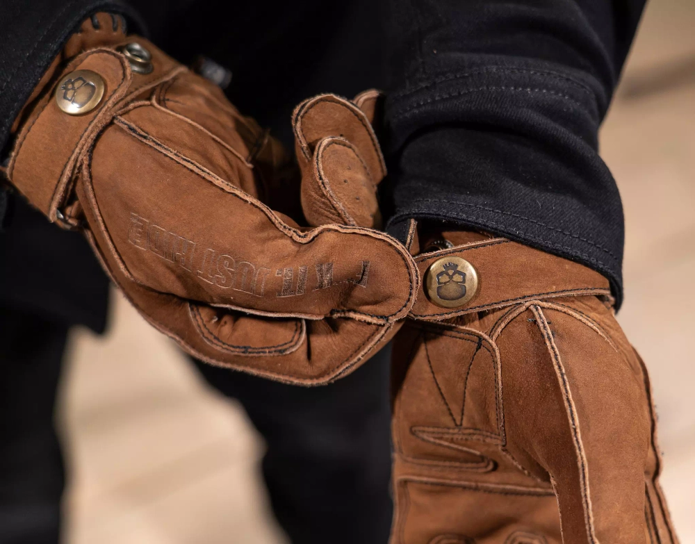 Перчатки Protective Leather Musket Brown BOBHEAD