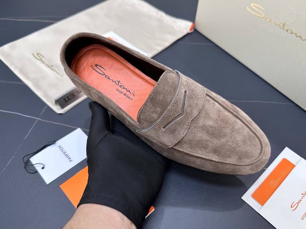 Лоферы Santoni