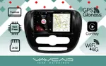 Магнитола для KIA Soul 2014-2019 (климат, рамка глянец) - Vaycar VA27-526A на Android 13, 4G SIM-слот
