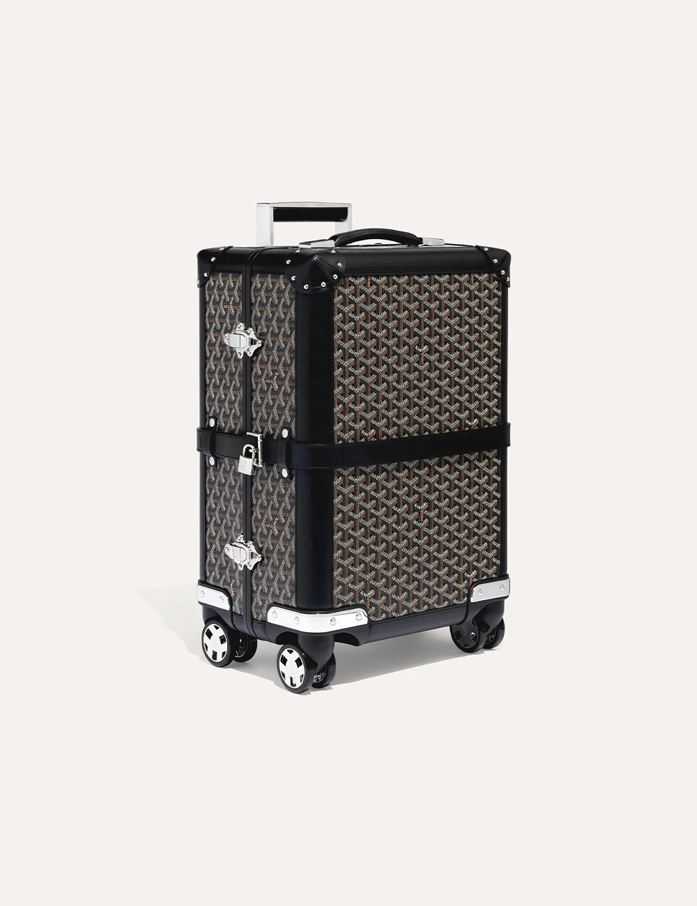 Чемодан Goyard Bourget PM Trolley Case "Black"