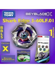 Волчок Shark Edge 3-60LF BX14.01 Такара Томи