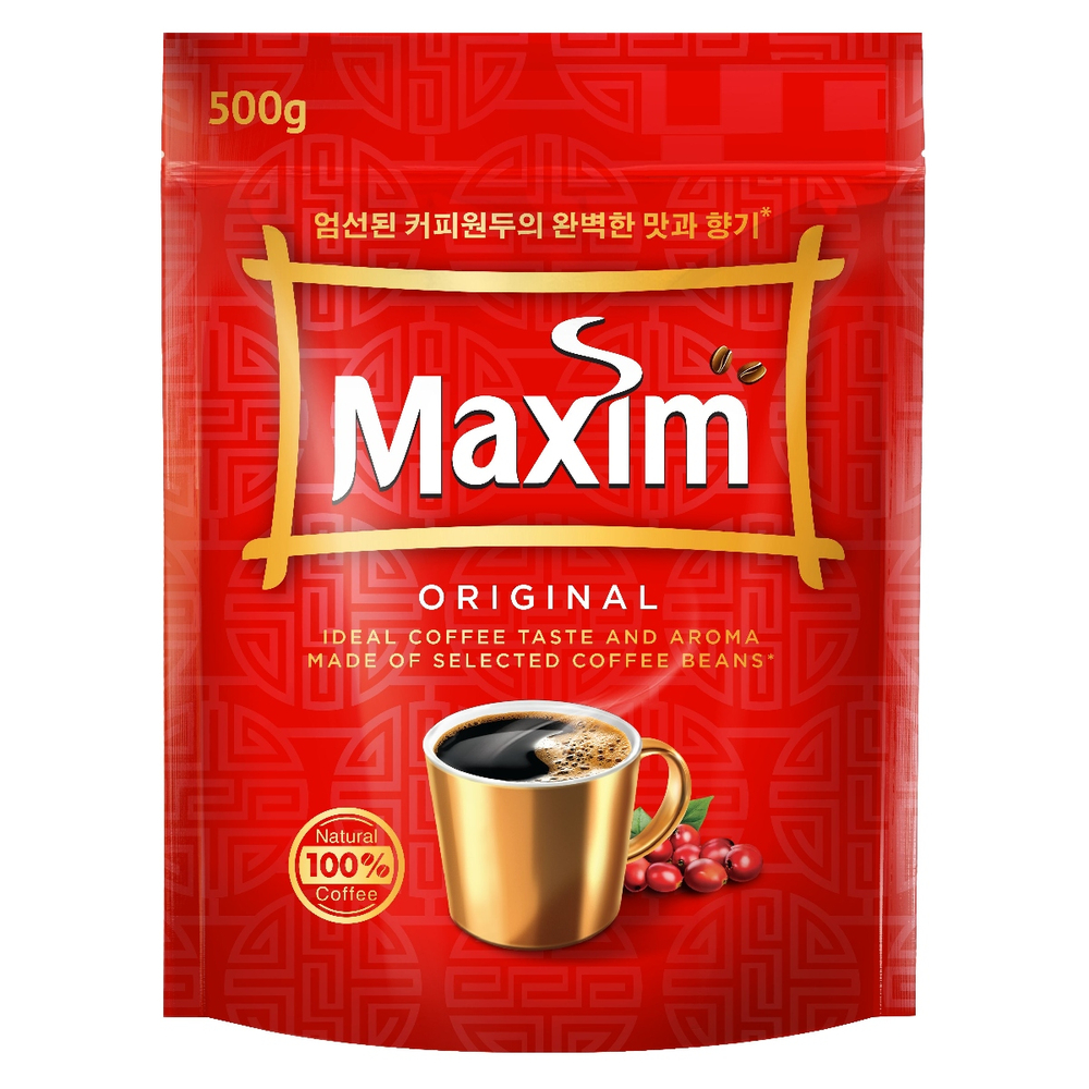 МАКСИМ кофе нат.раств.субл.пакет 500г 1/6