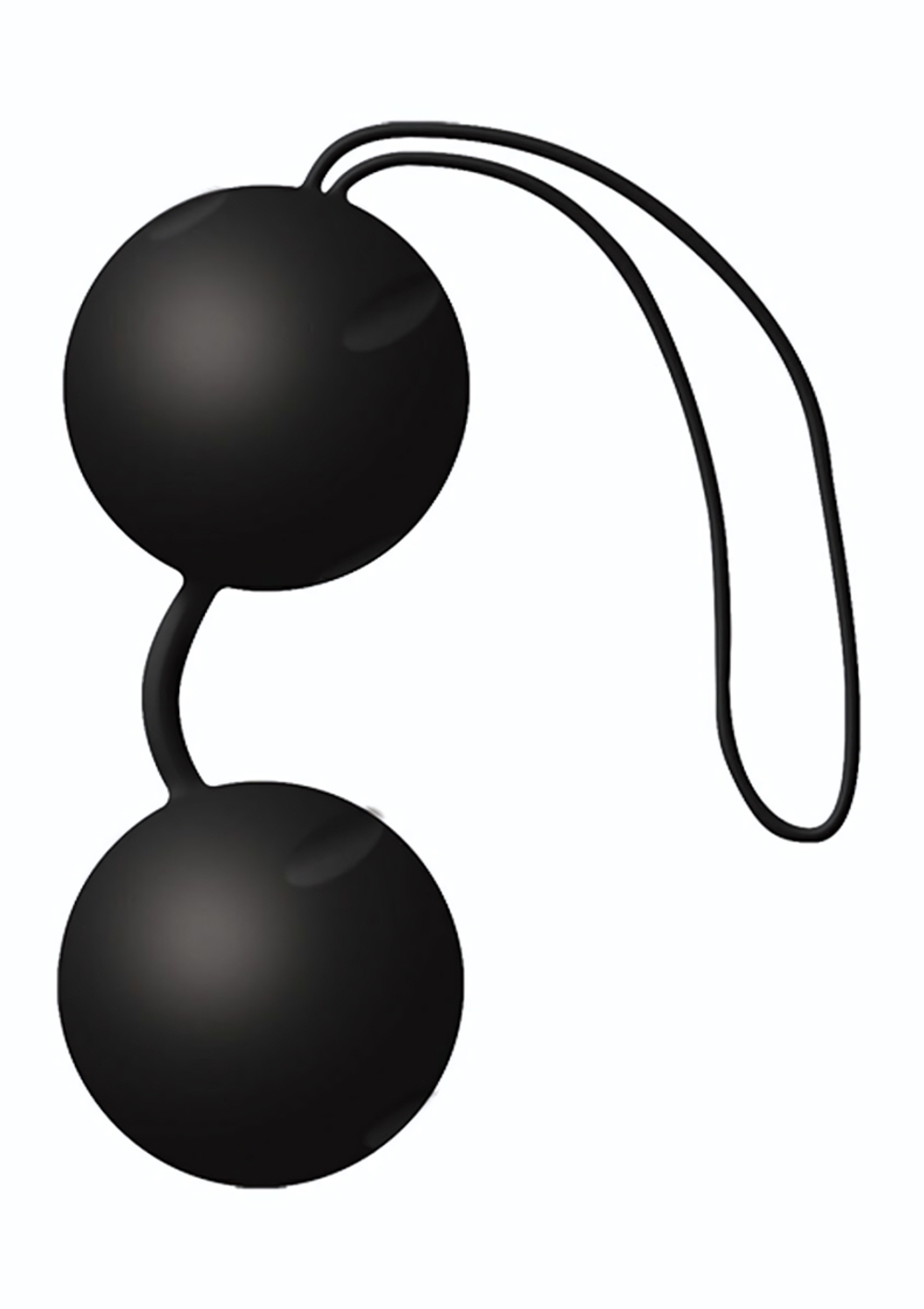 Чёрные вагинальные шарики Joyballs Black (Цвет: черный)