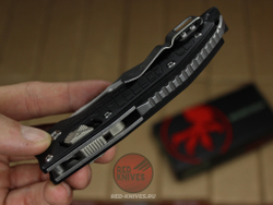 Нож MICROTECH STITCH RAM-LOK FRAG (черный) 169RL-10FRGTBK