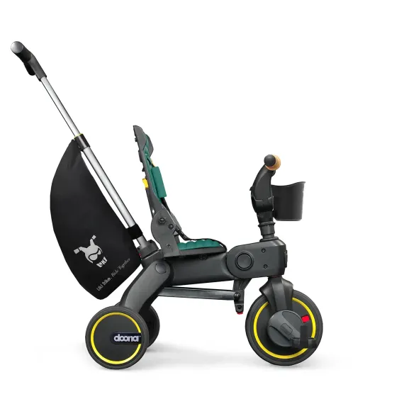 Складной трехколесный велосипед Doona Liki Trike S5, Racing Green