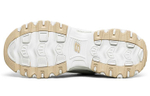 Skechers D"LITES 1.0 Little Sweet Bean Fabric Cushioning Low top Chunky Sneakers Women"s Natural