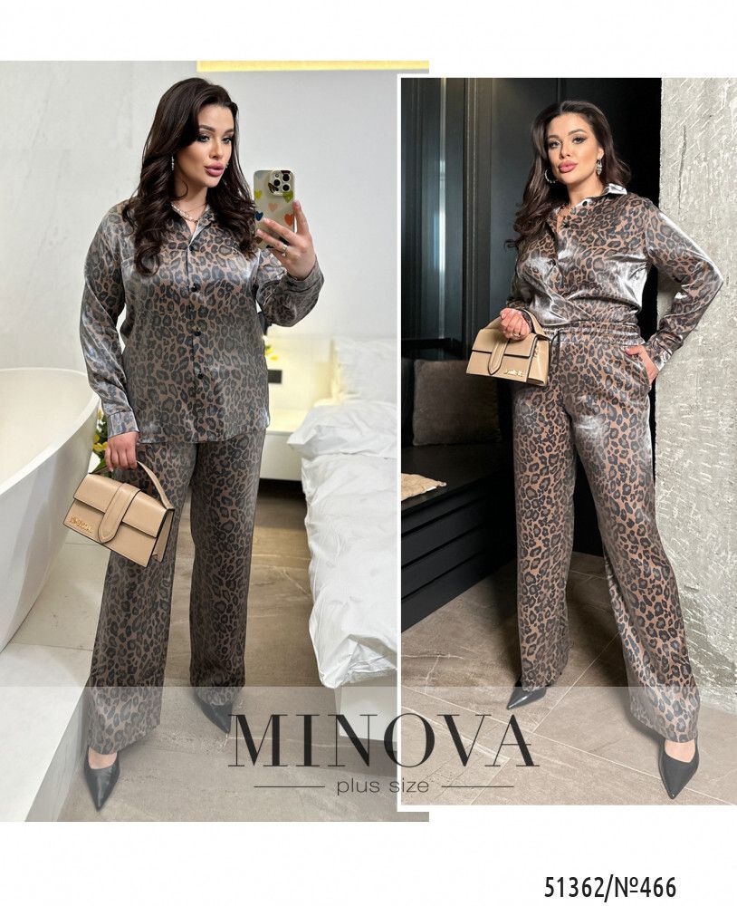 Костюм 466-коричневый Minova Костюм 466-коричневый Minova