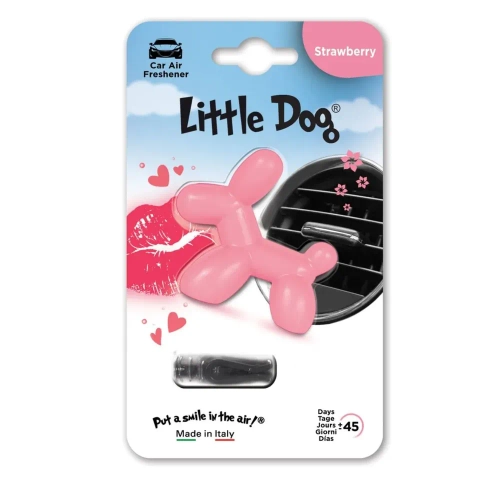 Little Dog Strawberry (Клубника) - rose Автомобильный освежитель воздуха