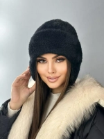шапка ушанка зимняя пушистая
