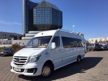 Накладки на пороги AMG для MERCEDES Sprinter W906 / VW CRAFTER (06-17)