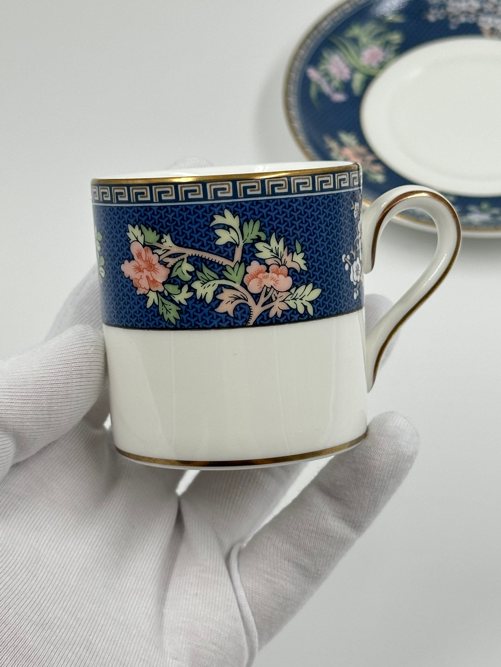 Кофейная пара Wedgwood «Blue Siam»