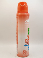 Adidas Дезодорант спрей для женщин Fun Sensation 150 мл (Испания)